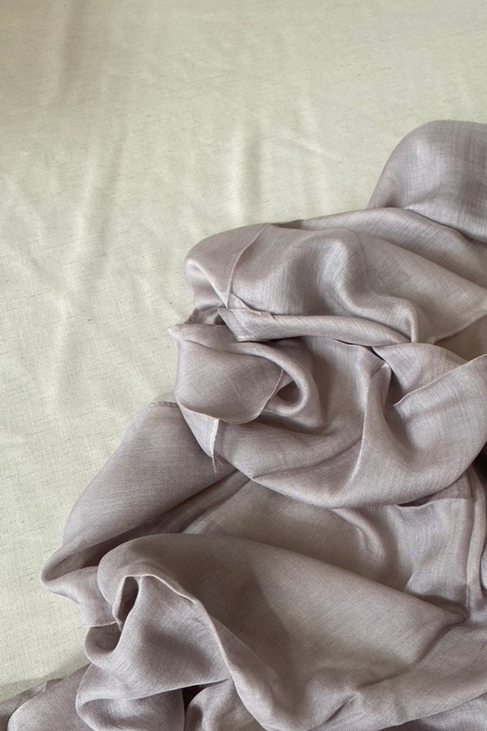 Grey Lilac Fine Weave Modal Hijab